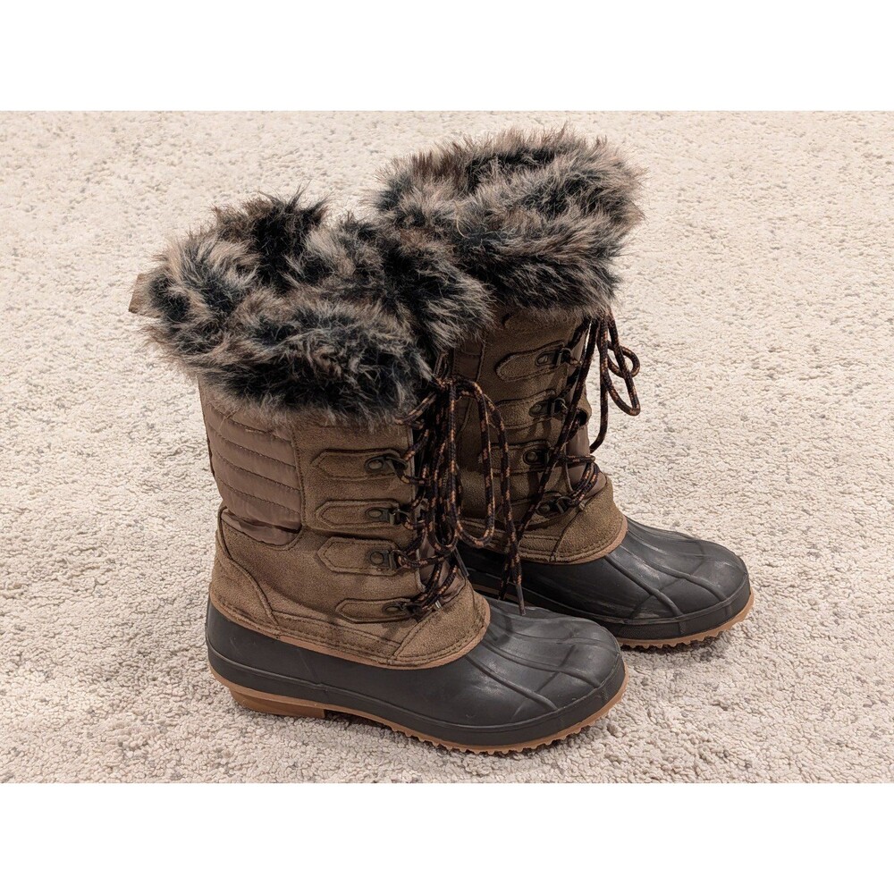 Khombu Women's Waterproof Snow Boots 6